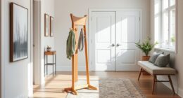 top wooden coat racks