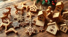 top wooden decorative ornaments