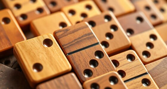 top wooden domino sets