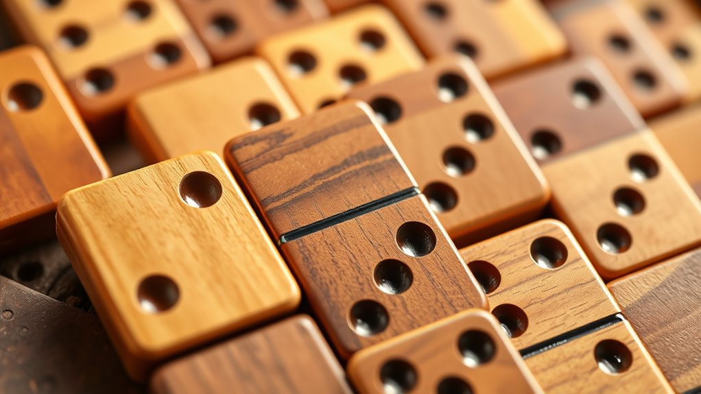 top wooden domino sets