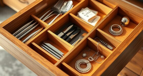 top wooden drawer organizers