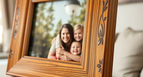 top wooden frame picks