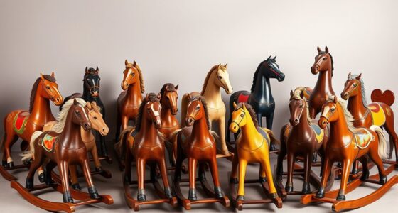 top wooden rocking horses