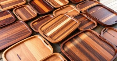 top wooden serving trays