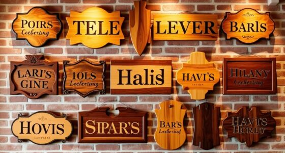 top wooden sign ideas