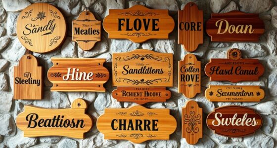 top wooden sign ideas