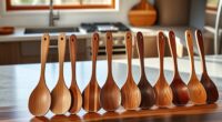top wooden spatula picks