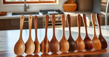 top wooden spatula picks