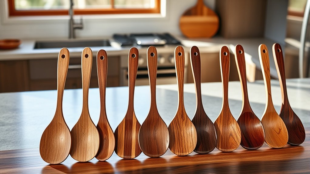 top wooden spatula picks