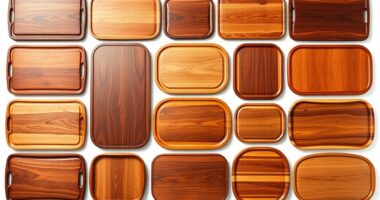 top wooden tray picks