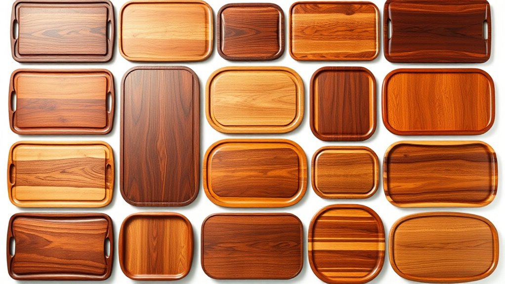 top wooden tray picks
