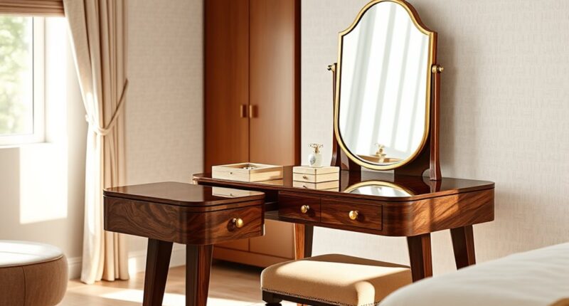 top wooden vanity table picks