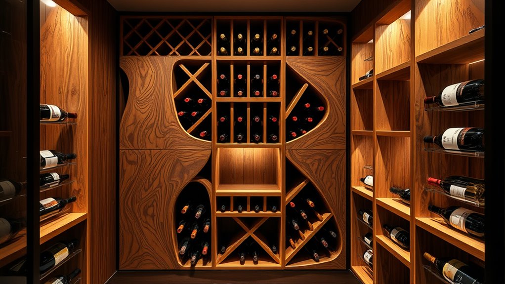 top wooden wine racks