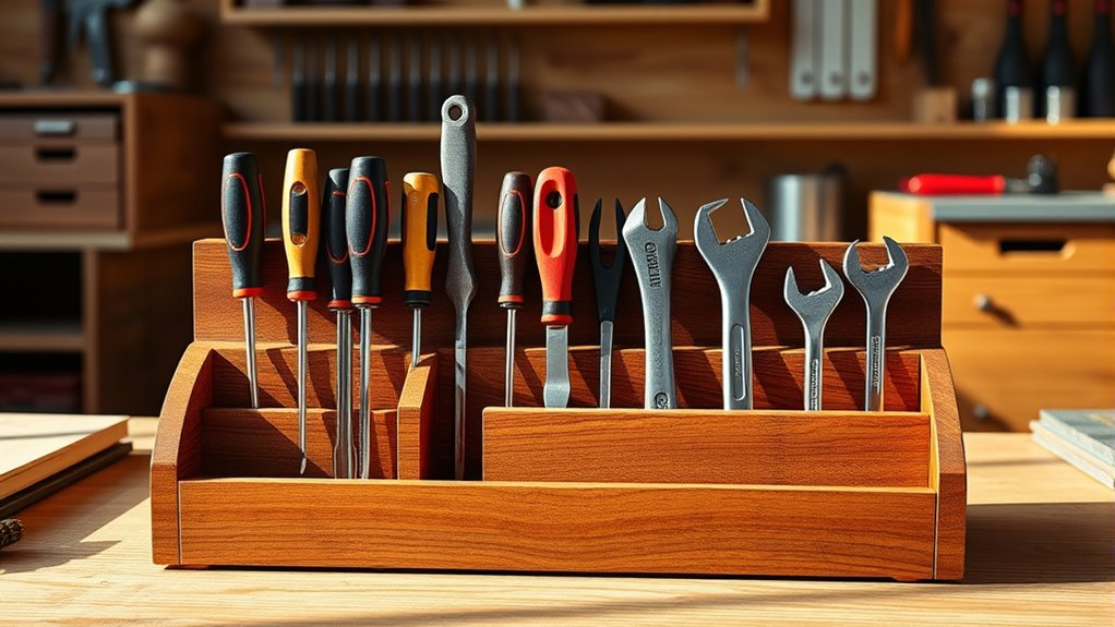 top wooden workshop organizers