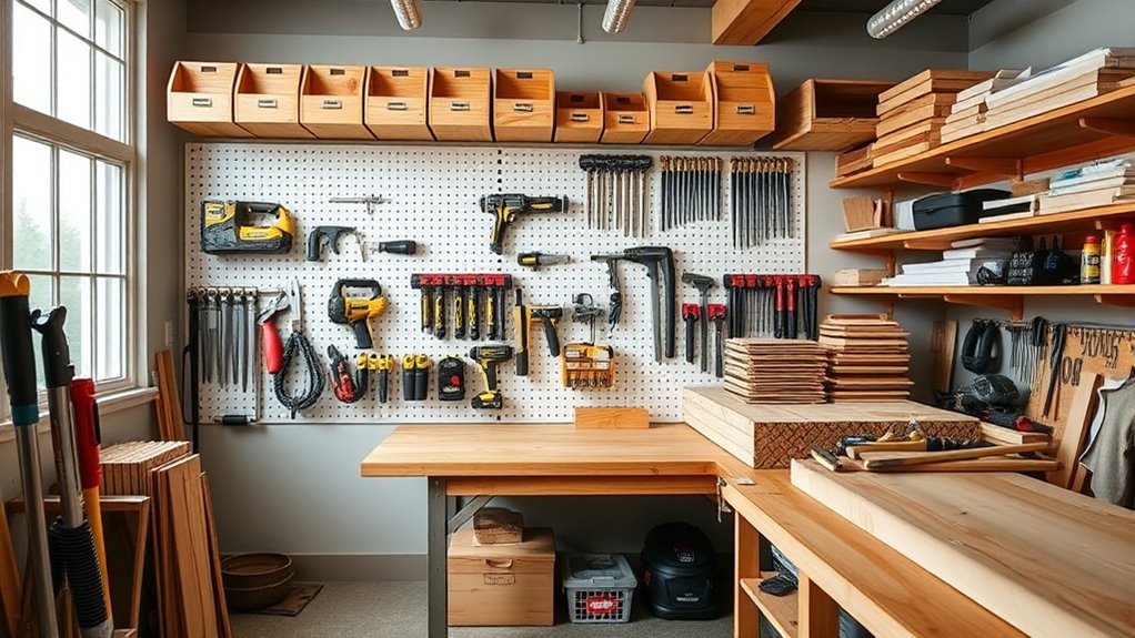 top woodworking tool storage