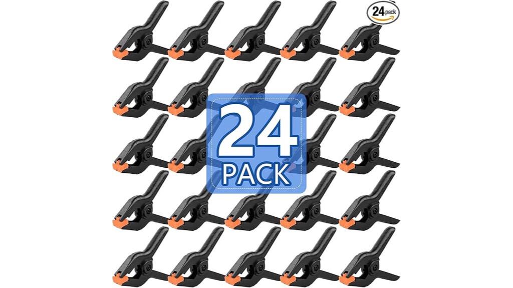 twenty four heavy duty clips