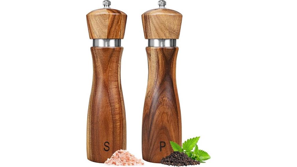 two pack acacia grinders