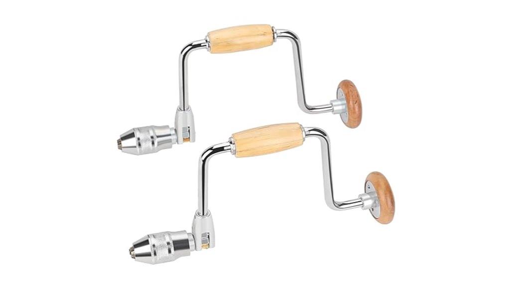 two piece hand drill
