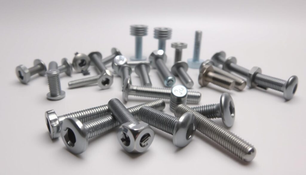 types of bed bolts
