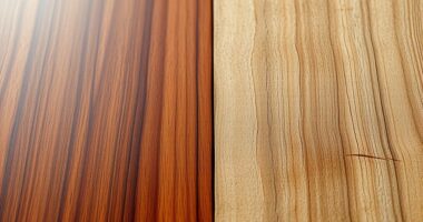 types of wood comparison
