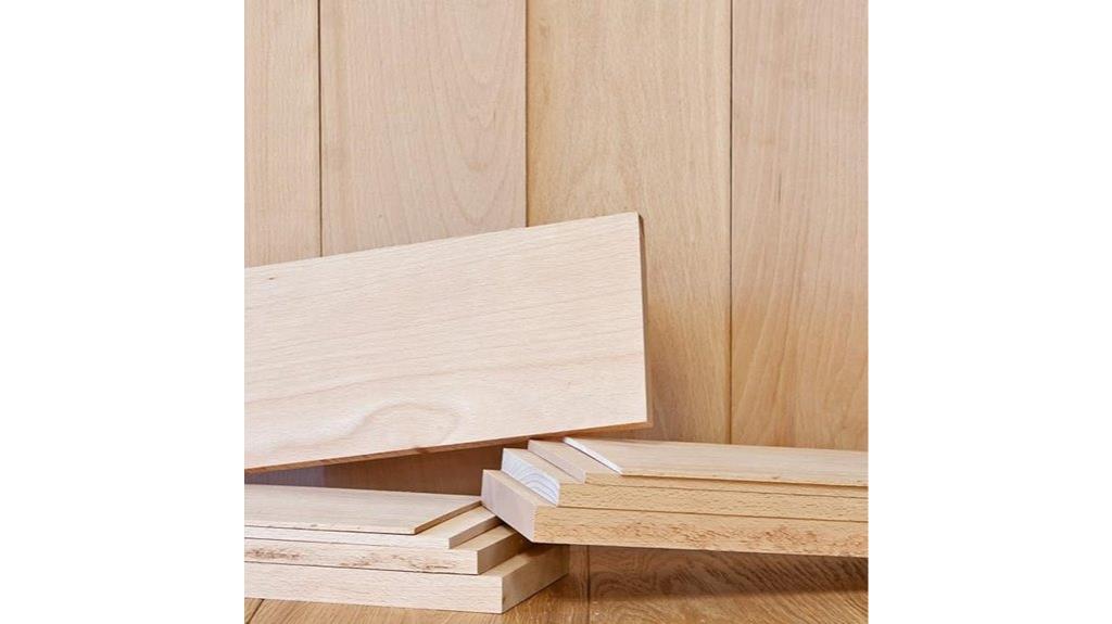 unfinished beech hardwood sheet
