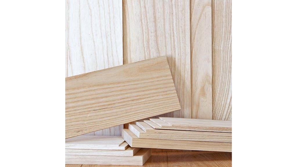 unfinished white ash wood
