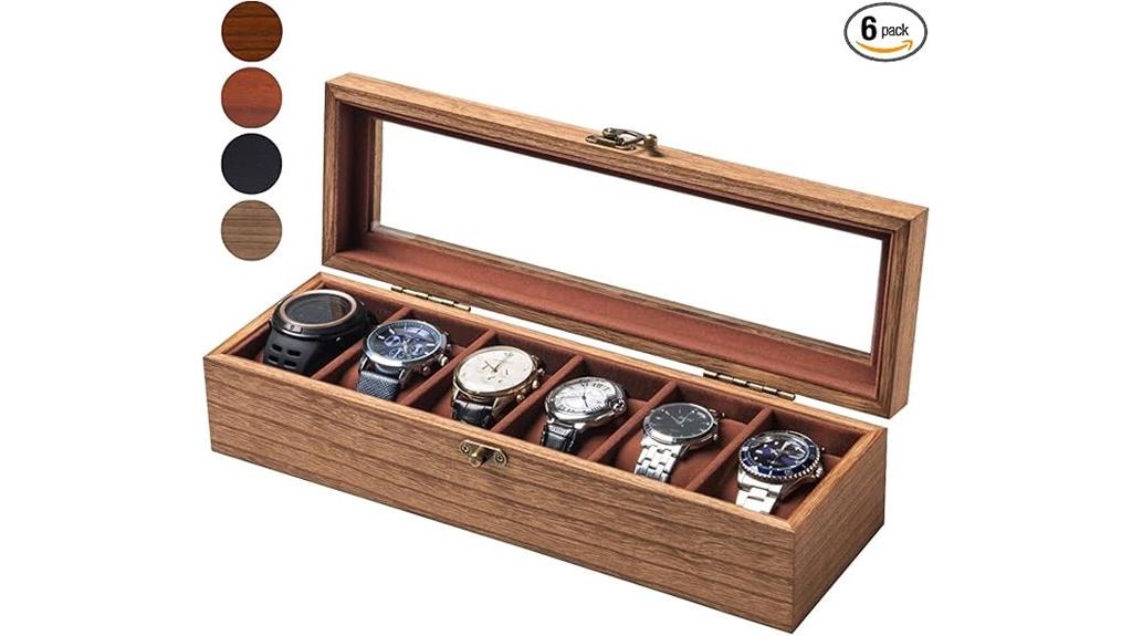 unisex watch display case