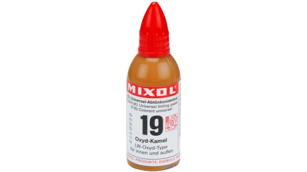 universal tints oxide camel