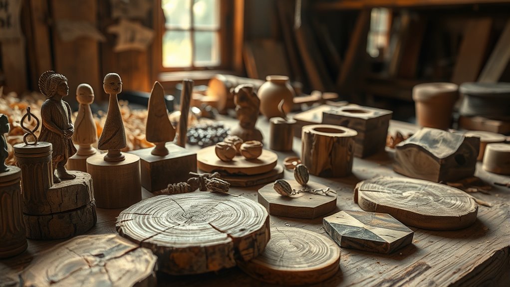 upcycled wood creative products