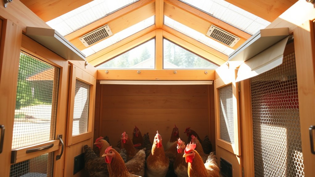 ventilation lighting predator protection