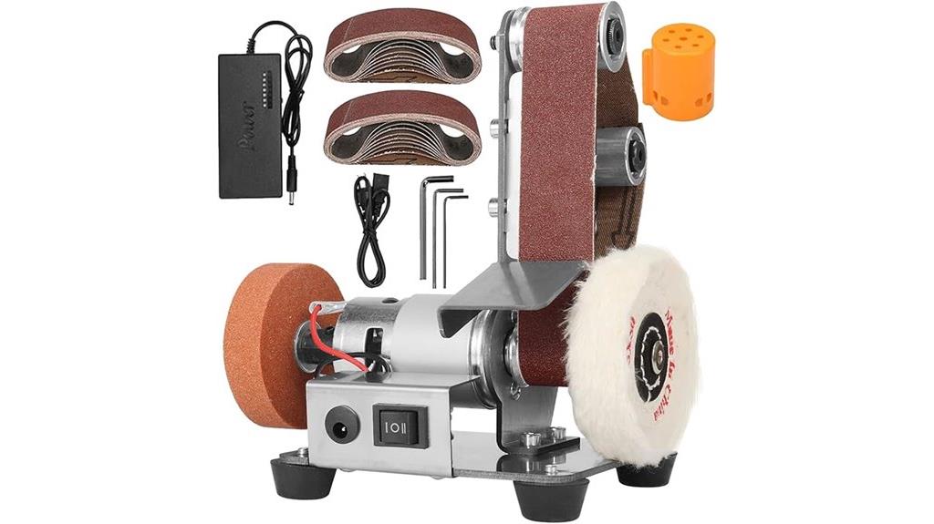 versatile small belt sander