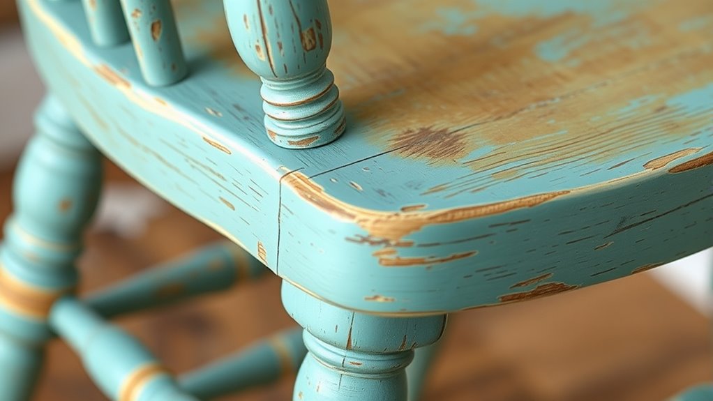 vintage furniture distressing techniques