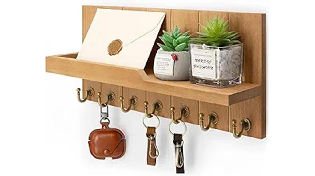 wall mounted decorative key holder