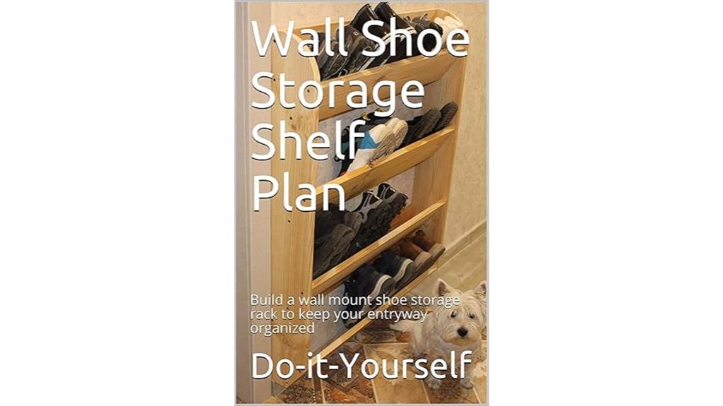 wall mounted shoe rack