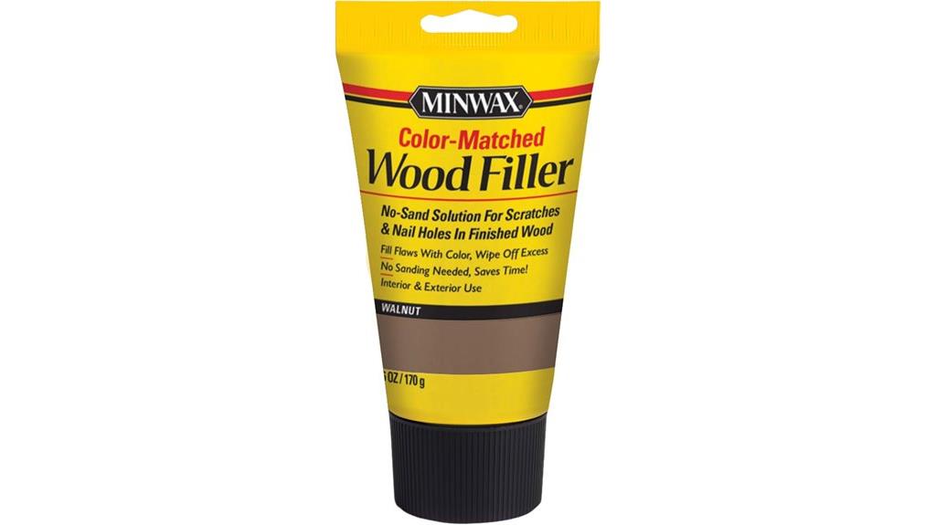 walnut colored wood filler
