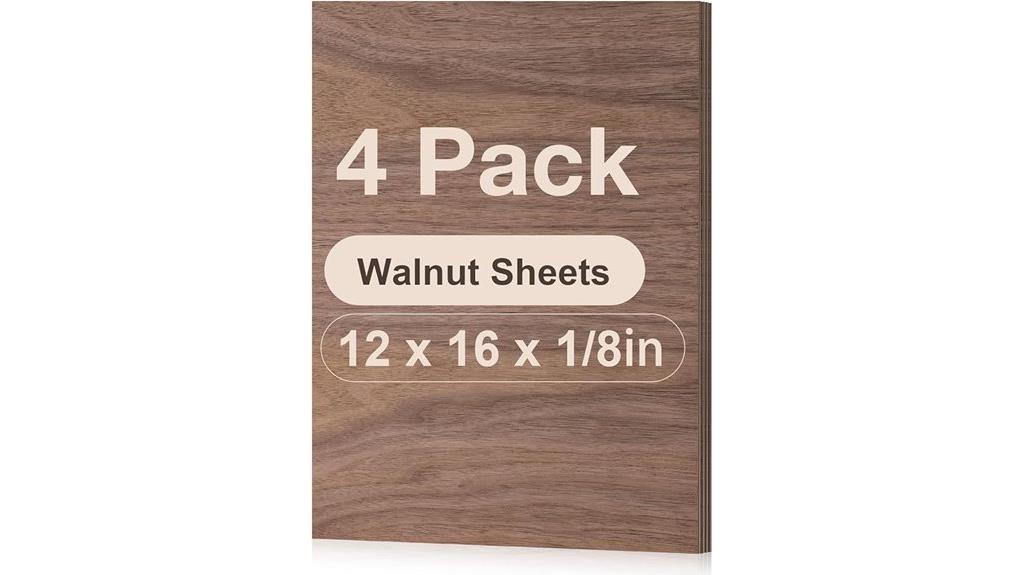 walnut plywood sheets pack