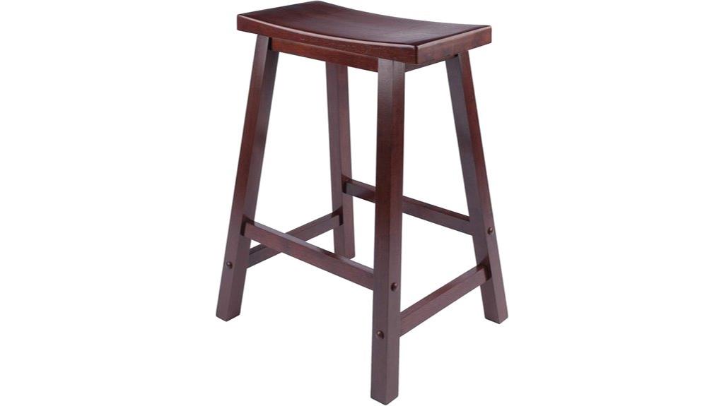 walnut winsome satori stool