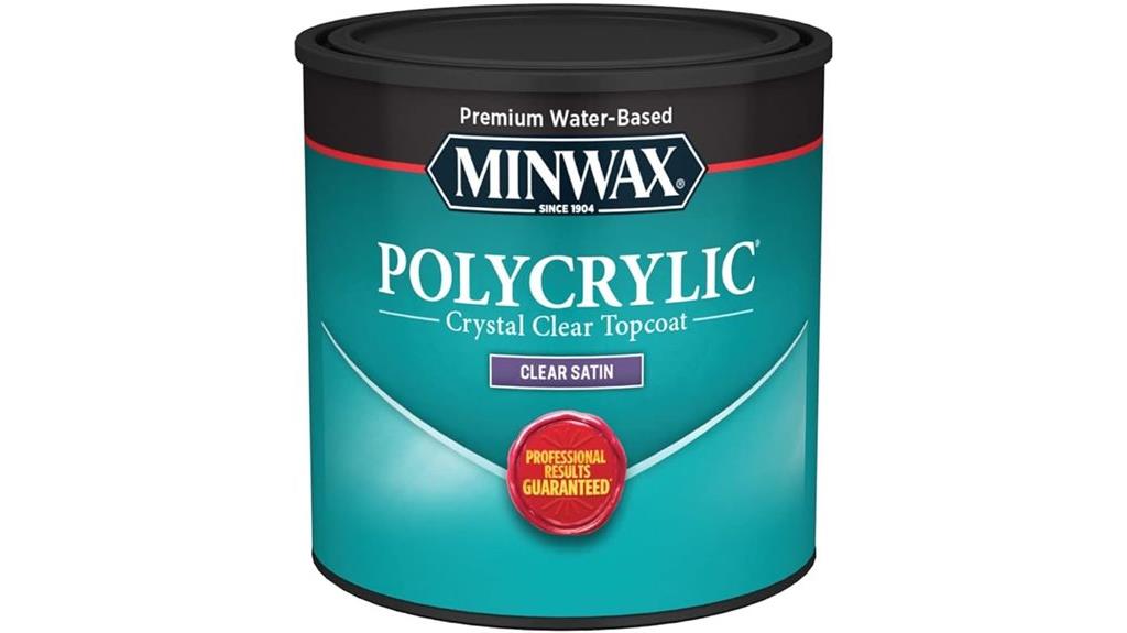 water based satin protective finish
