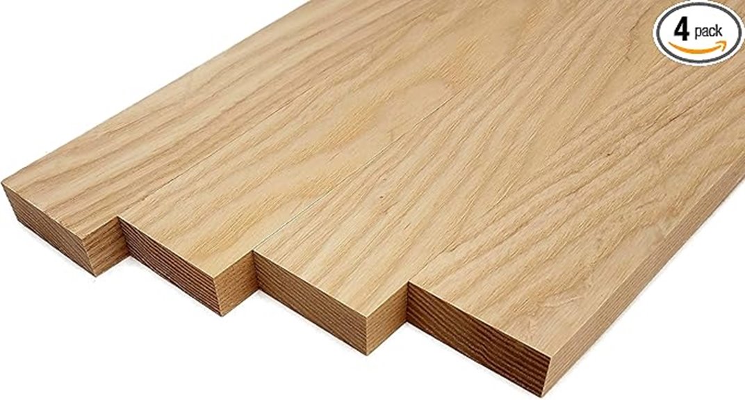 white ash lumber pack