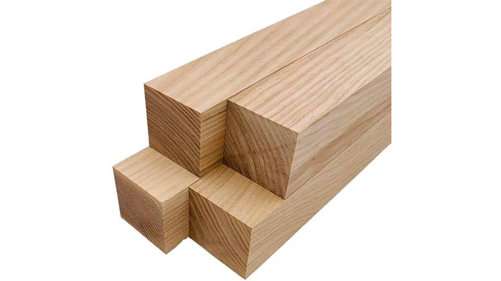 white ash turning blanks