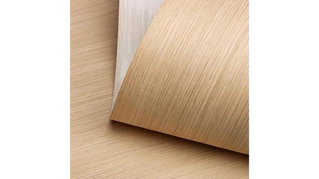 white oak veneer sheet
