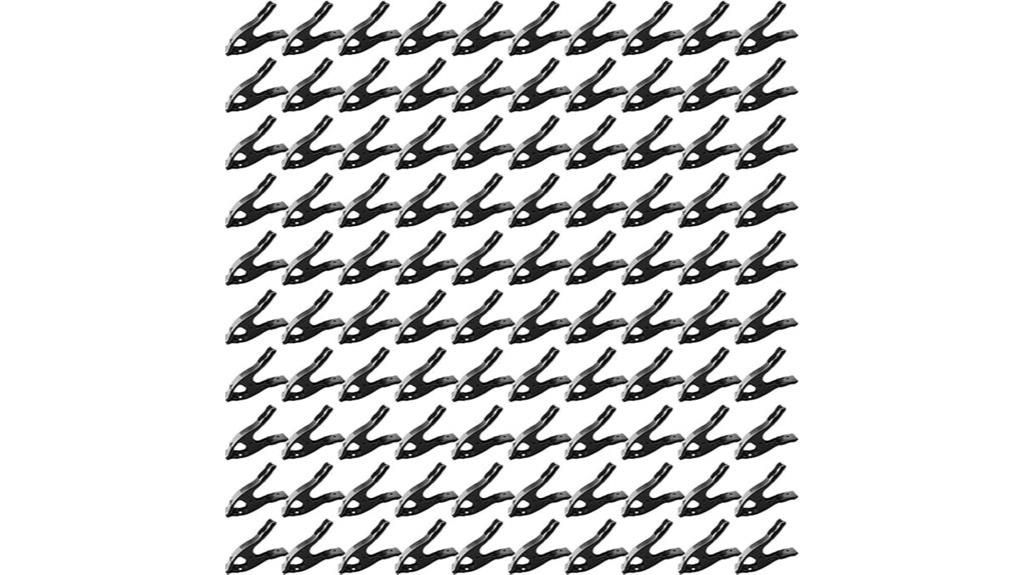 wholesale 2 inch black metal clamps