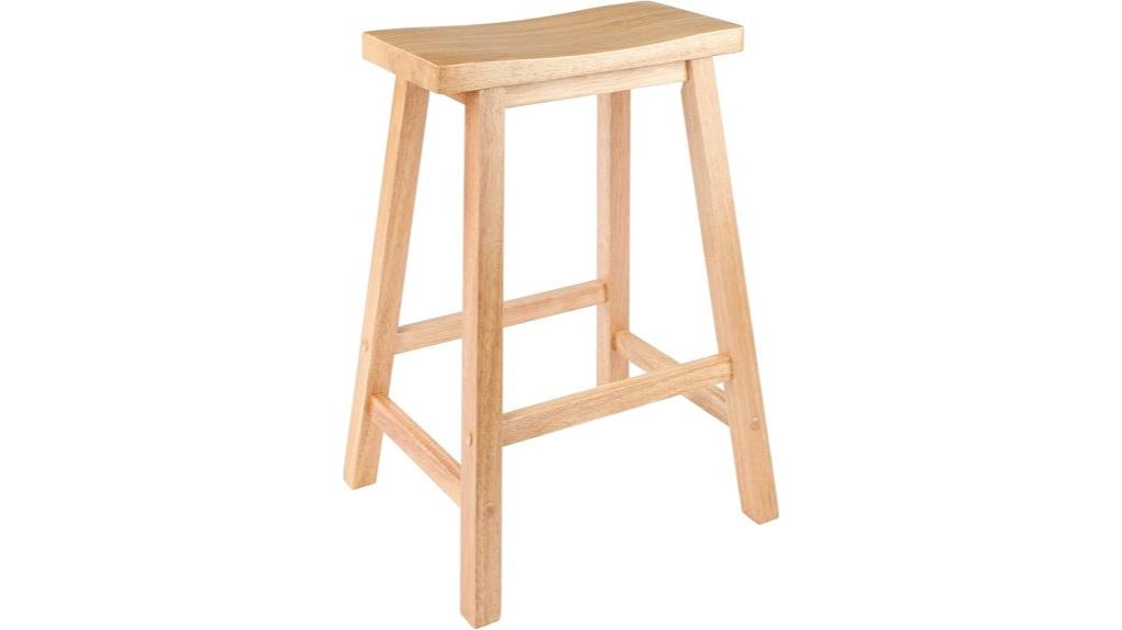 winsome saddle seat stool