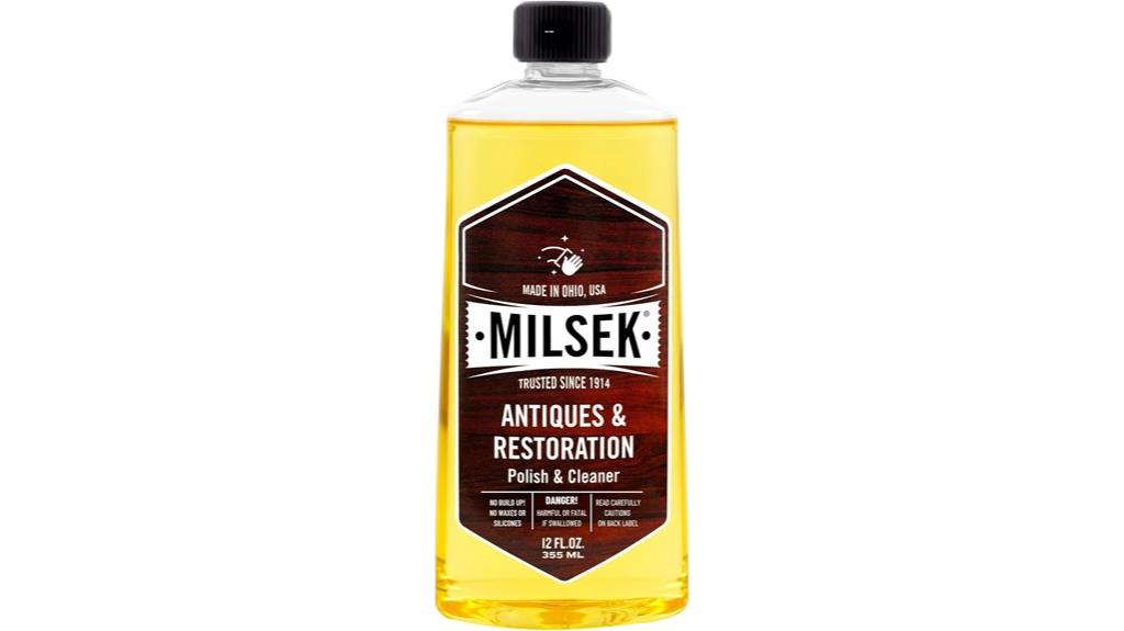 wood antique polish cleaner