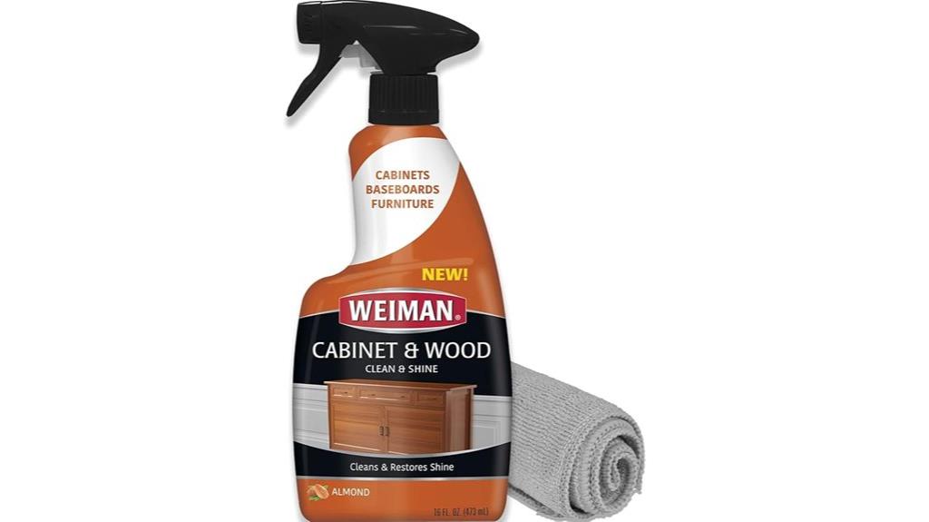 wood cabinet cleaning spray