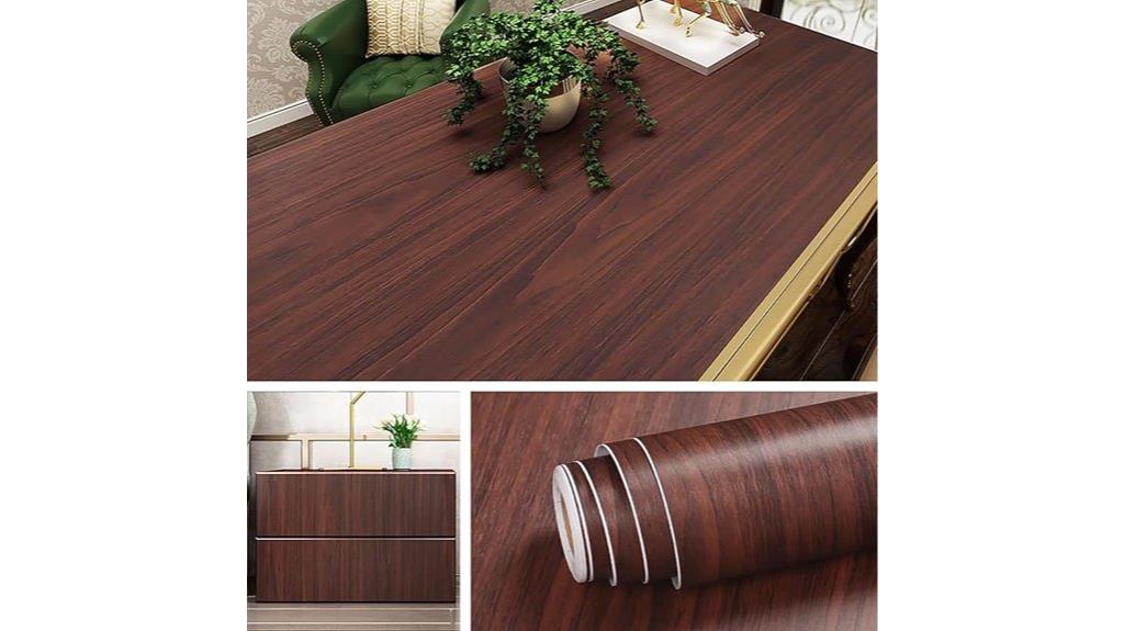 wood contact paper roll