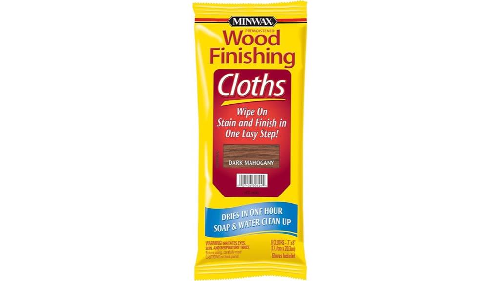 wood finishing cloths set