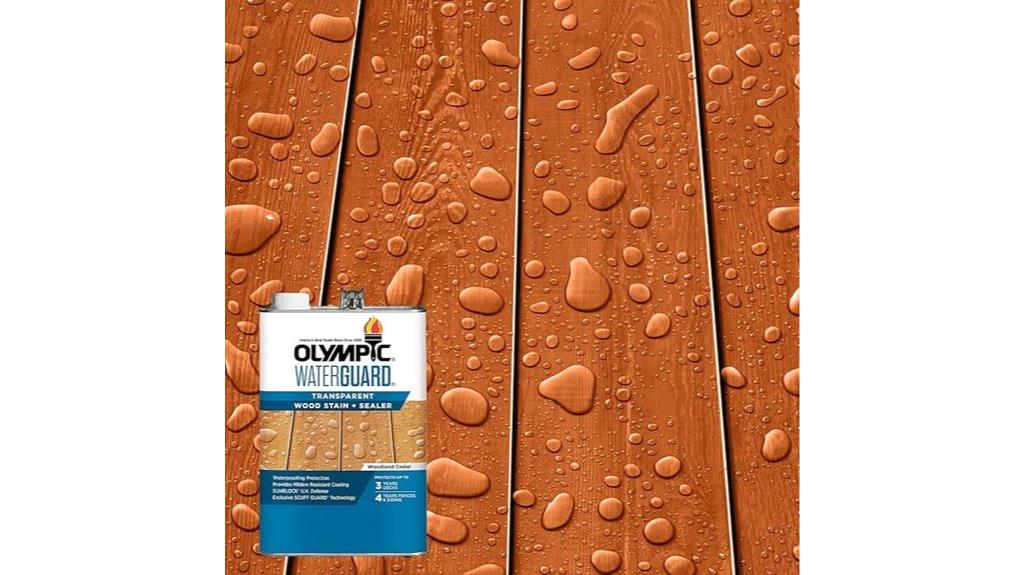 wood stain and sealer