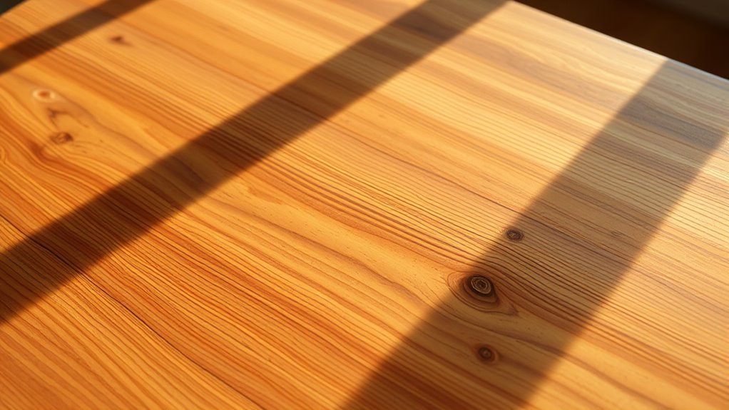 wood type application drying