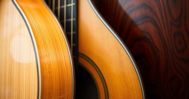 wood types shape instrument sound